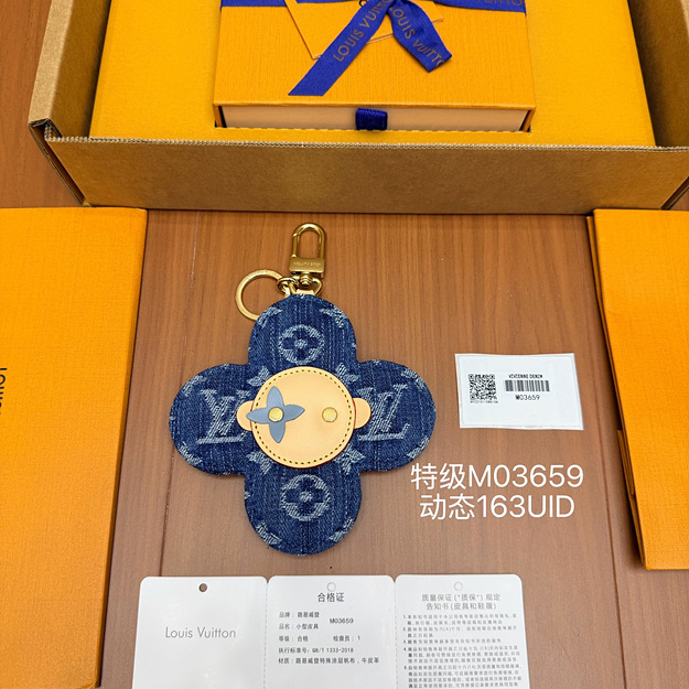 루이비통 비비엔 데님 백 참 M03659